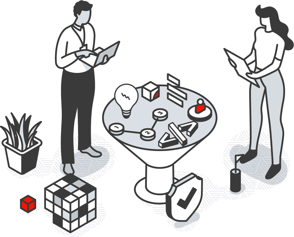 2 people working on a laptop and a tablet 2 people working on a laptop and a tablet