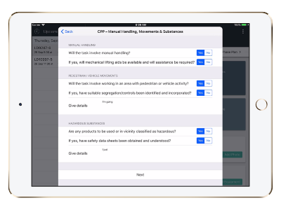 Leak detection mobile screenshots Leak detection mobile screenshots